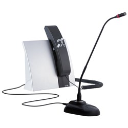 AUDIOropa LA-90 Portable Loop Set with Handpiece and Tabletop Microphone